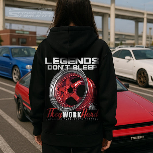 Hoodie - LEGENDS WORK HARD Collector's Edition