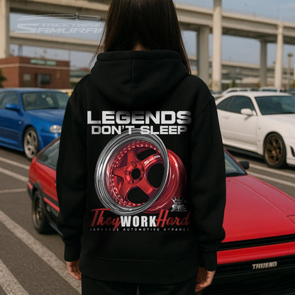 Hoodie - LEGENDS WORK HARD Collector's Edition