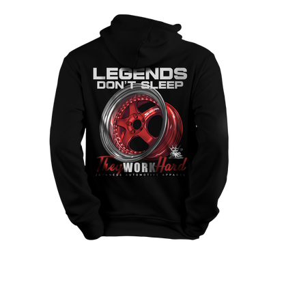 Hoodie - LEGENDS WORK HARD Collector's Edition