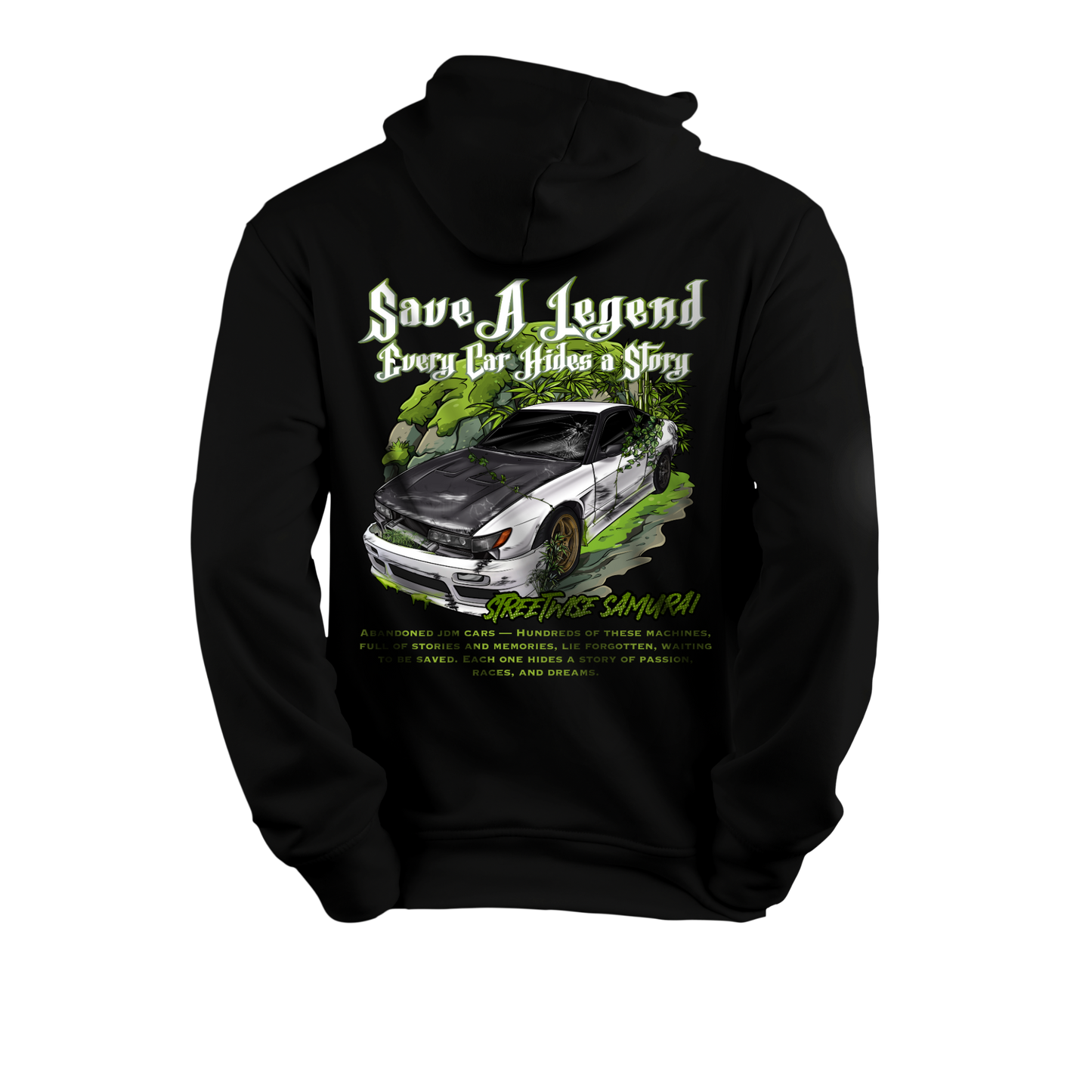 Hoodie - Save A Legend Nissan PS13