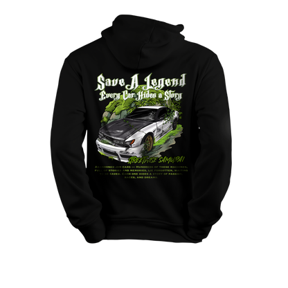 Hoodie - Save A Legend Nissan PS13