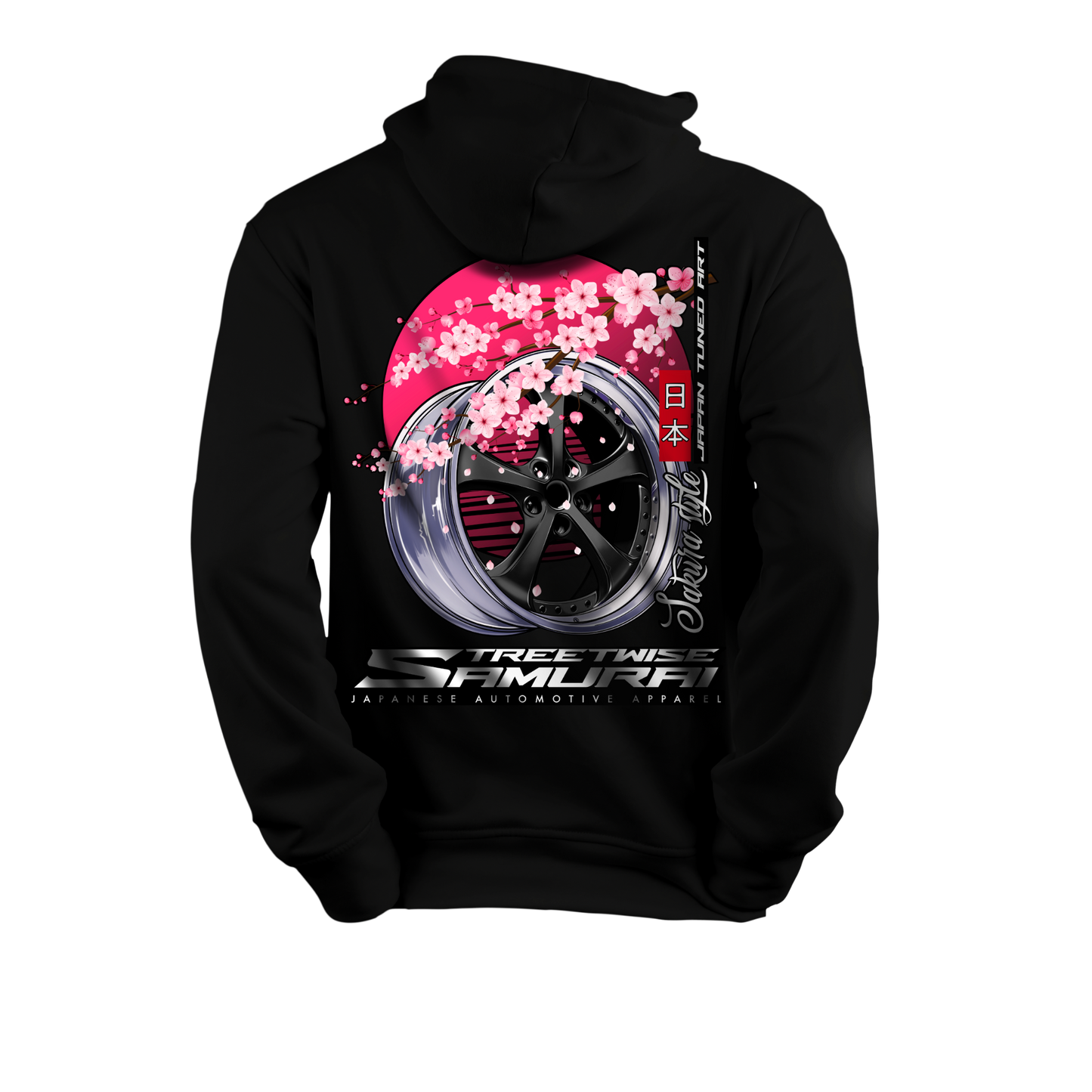 Hoodie - Sakura JDM Wheels V2