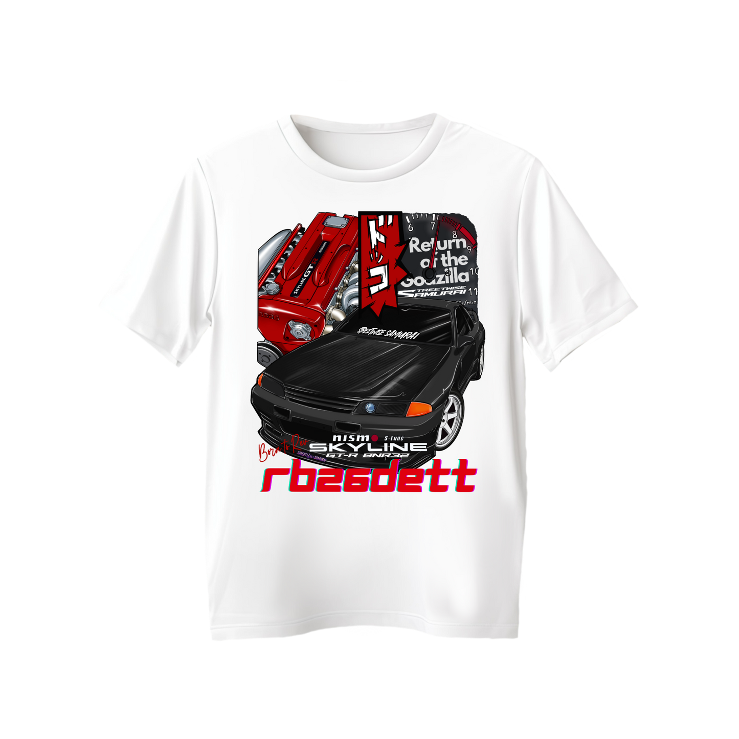 Tshirt - R32 Skyline Rev Line