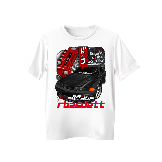Tshirt - R32 Skyline Rev Line