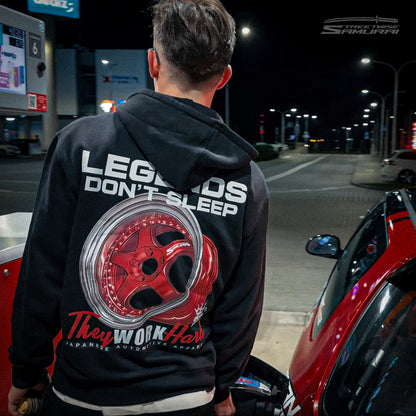 Hoodie - LEGENDS WORK HARD Collector's Edition