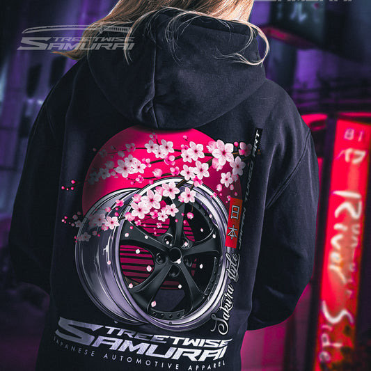 Hoodie - Sakura JDM Wheels V2