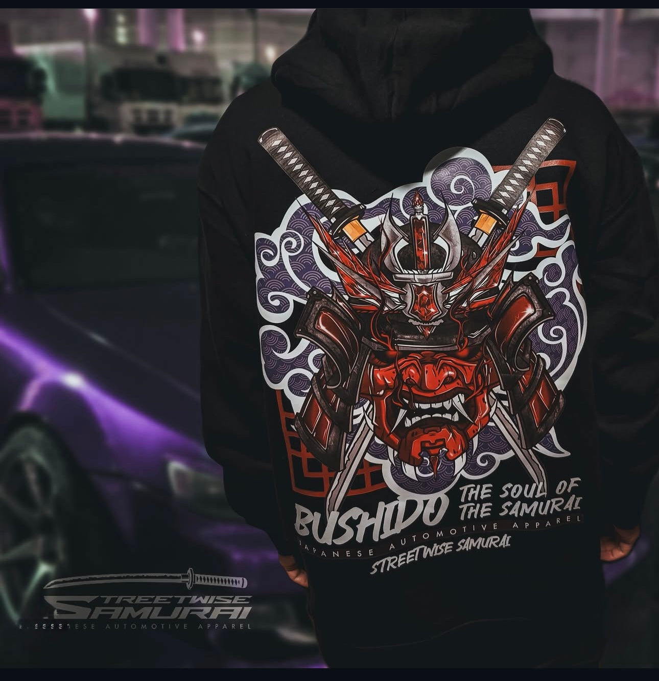 Hoodie - Bushido Samurai Spirit